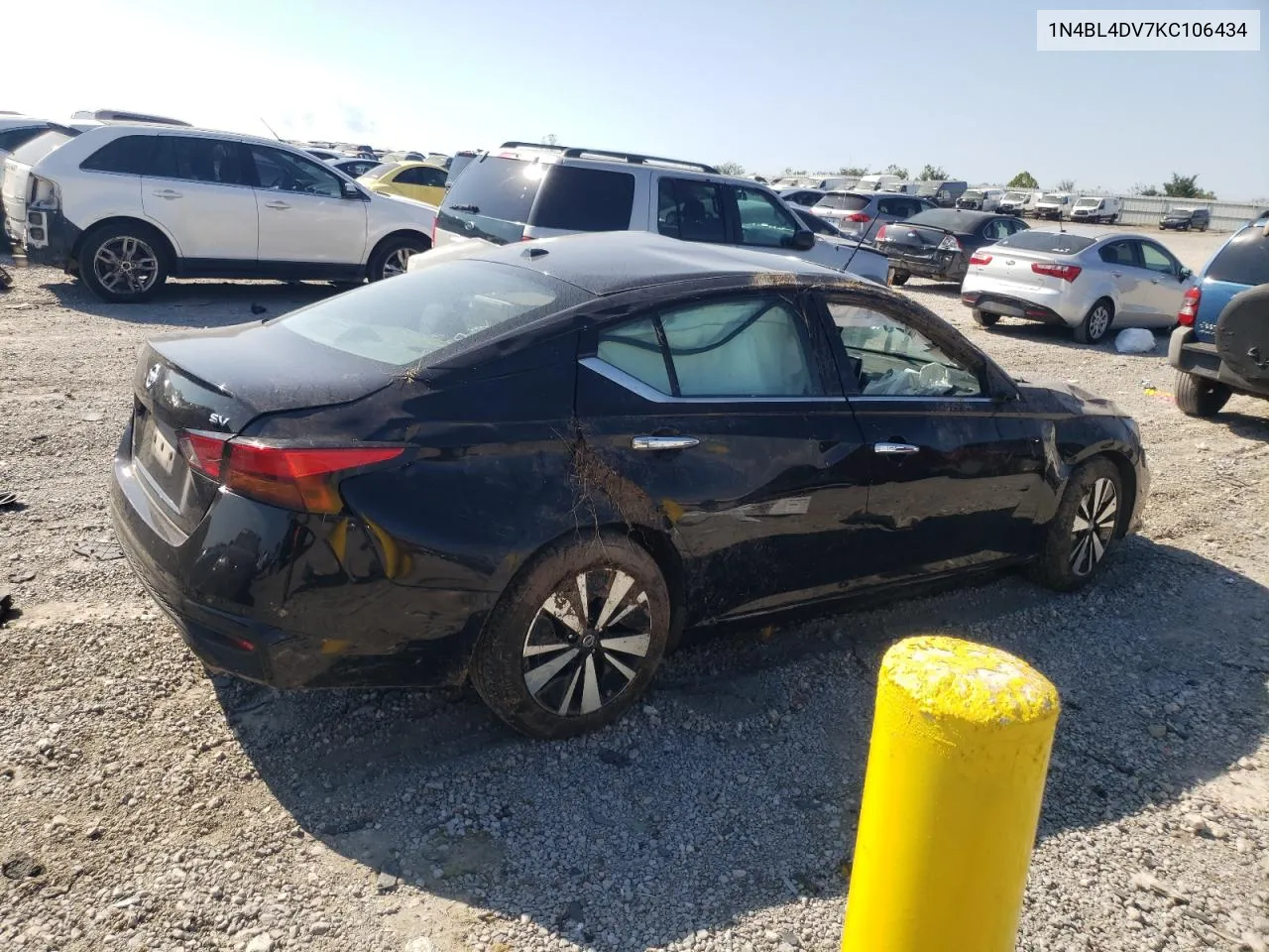 2019 Nissan Altima Sv VIN: 1N4BL4DV7KC106434 Lot: 74167304