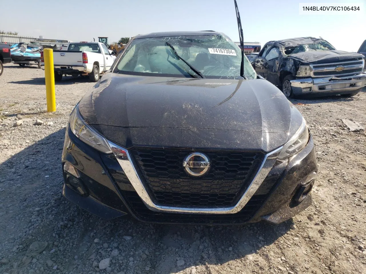 2019 Nissan Altima Sv VIN: 1N4BL4DV7KC106434 Lot: 74167304