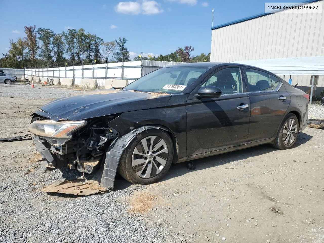 1N4BL4BV6KC199627 2019 Nissan Altima S