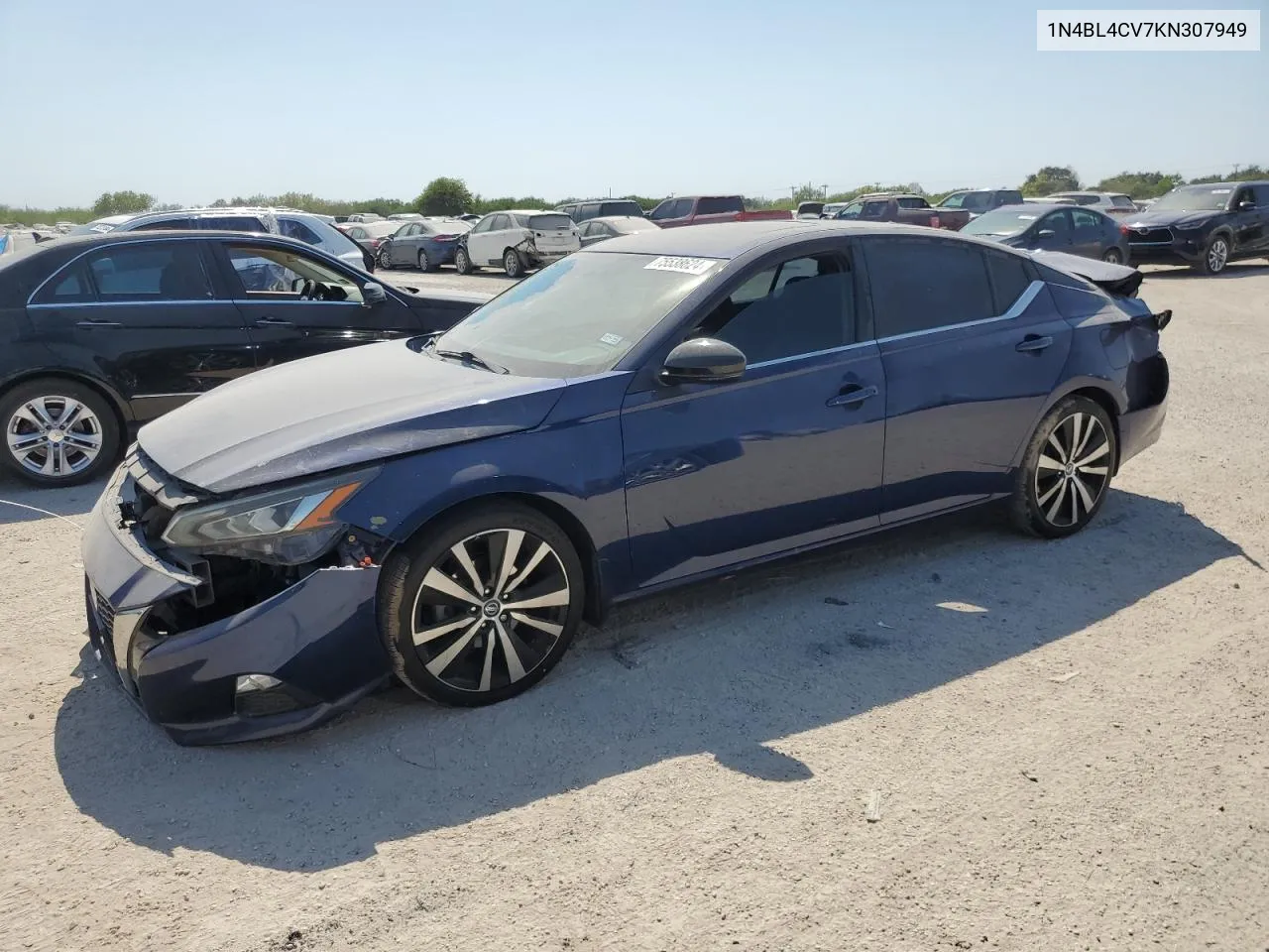 2019 Nissan Altima Sr VIN: 1N4BL4CV7KN307949 Lot: 75538624