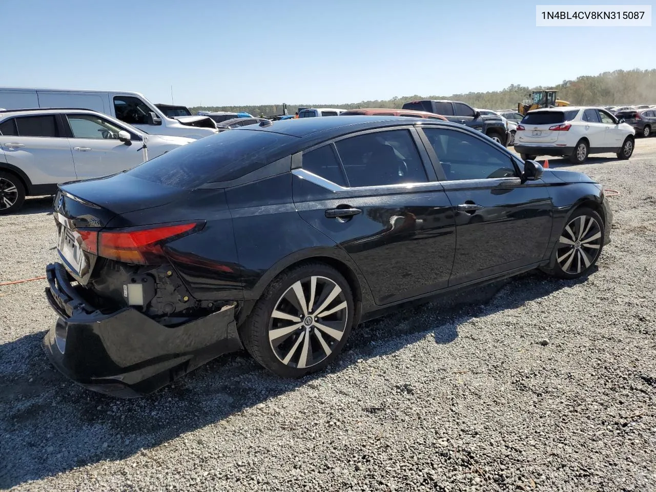 2019 Nissan Altima Sr VIN: 1N4BL4CV8KN315087 Lot: 75861684