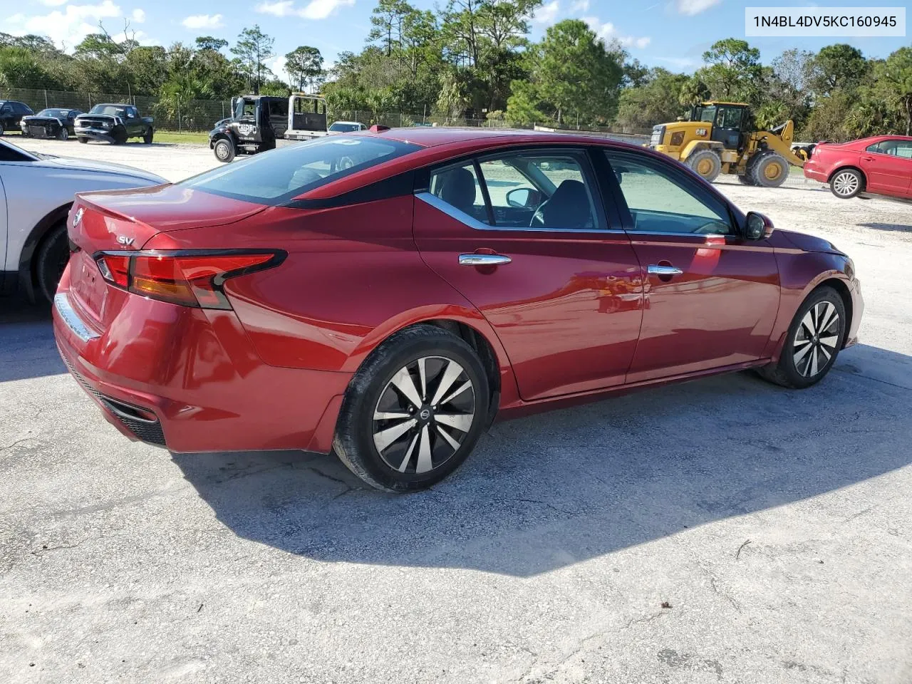 2019 Nissan Altima Sv VIN: 1N4BL4DV5KC160945 Lot: 75947454