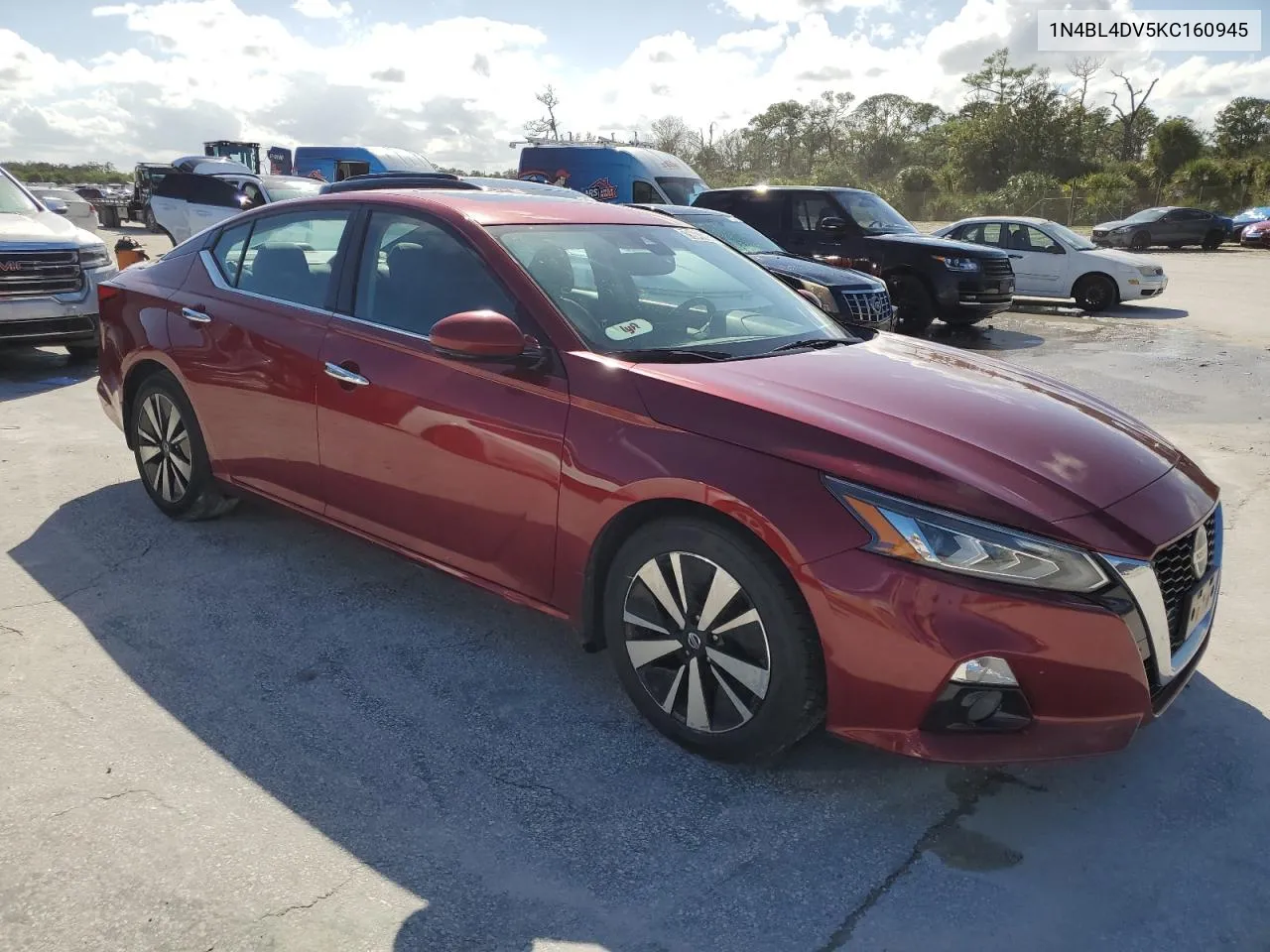 2019 Nissan Altima Sv VIN: 1N4BL4DV5KC160945 Lot: 75947454