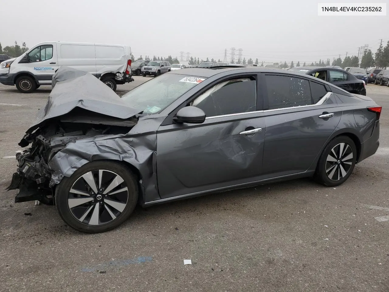 2019 Nissan Altima Sl VIN: 1N4BL4EV4KC235262 Lot: 76342264