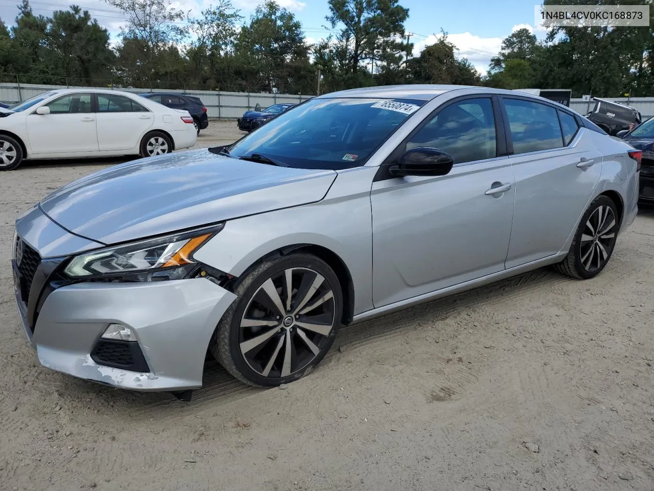 1N4BL4CV0KC168873 2019 Nissan Altima Sr