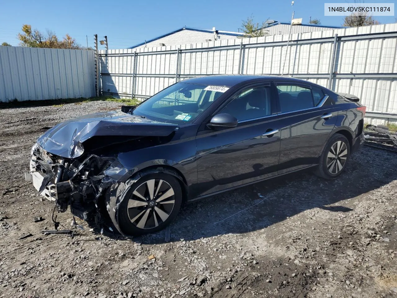 2019 Nissan Altima Sv VIN: 1N4BL4DV5KC111874 Lot: 76809874