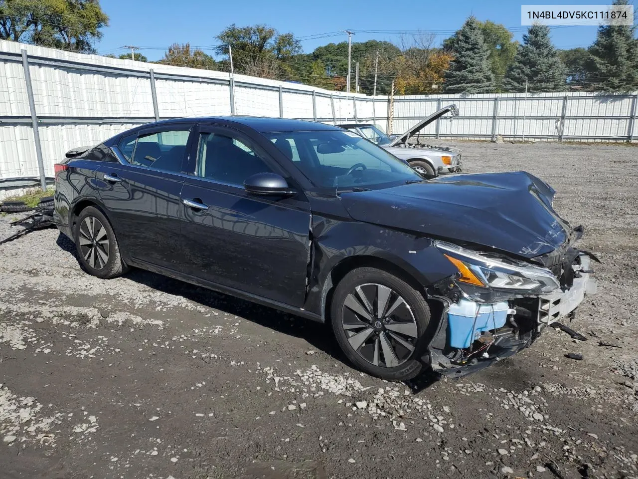 1N4BL4DV5KC111874 2019 Nissan Altima Sv