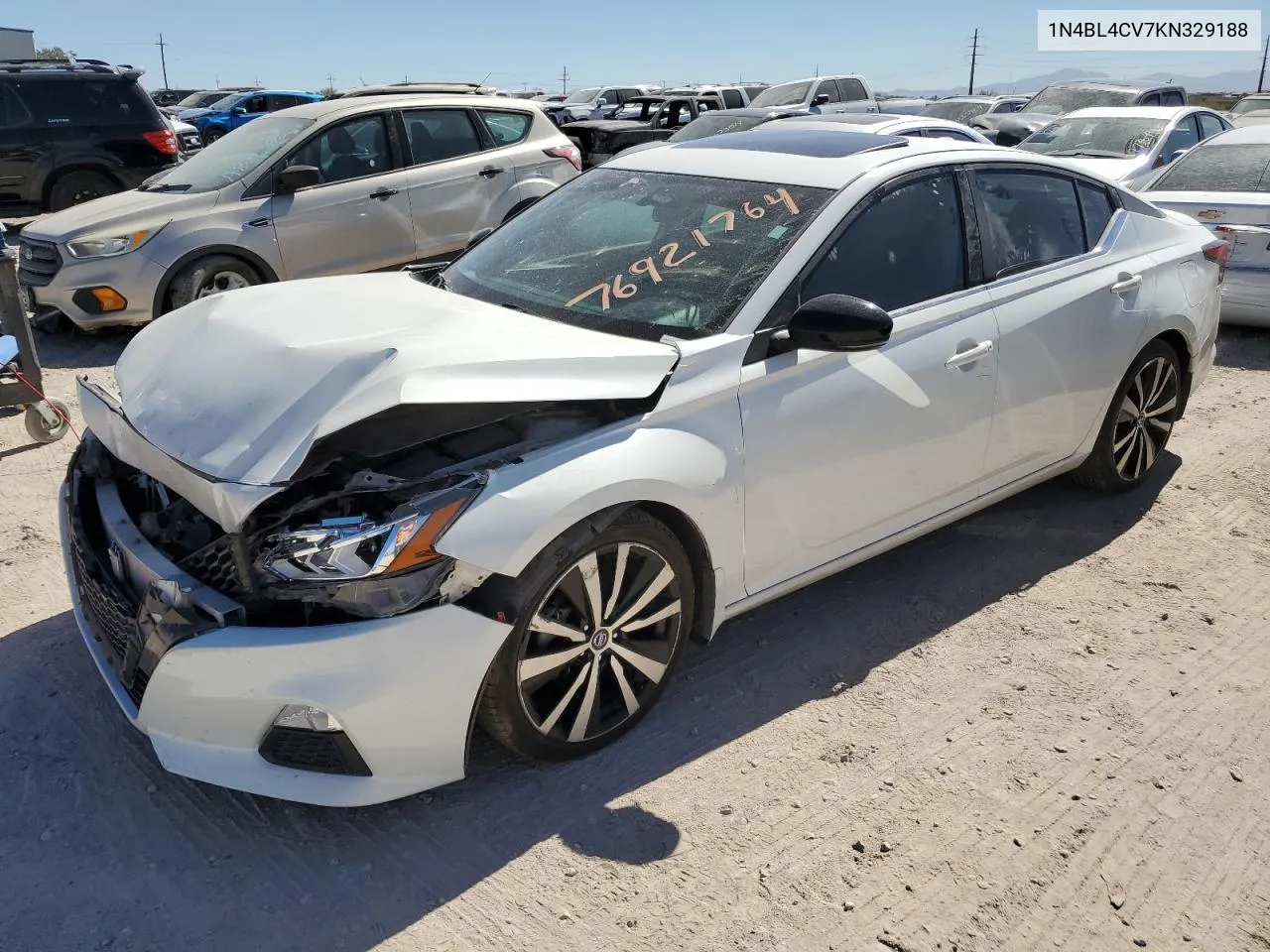 1N4BL4CV7KN329188 2019 Nissan Altima Sr