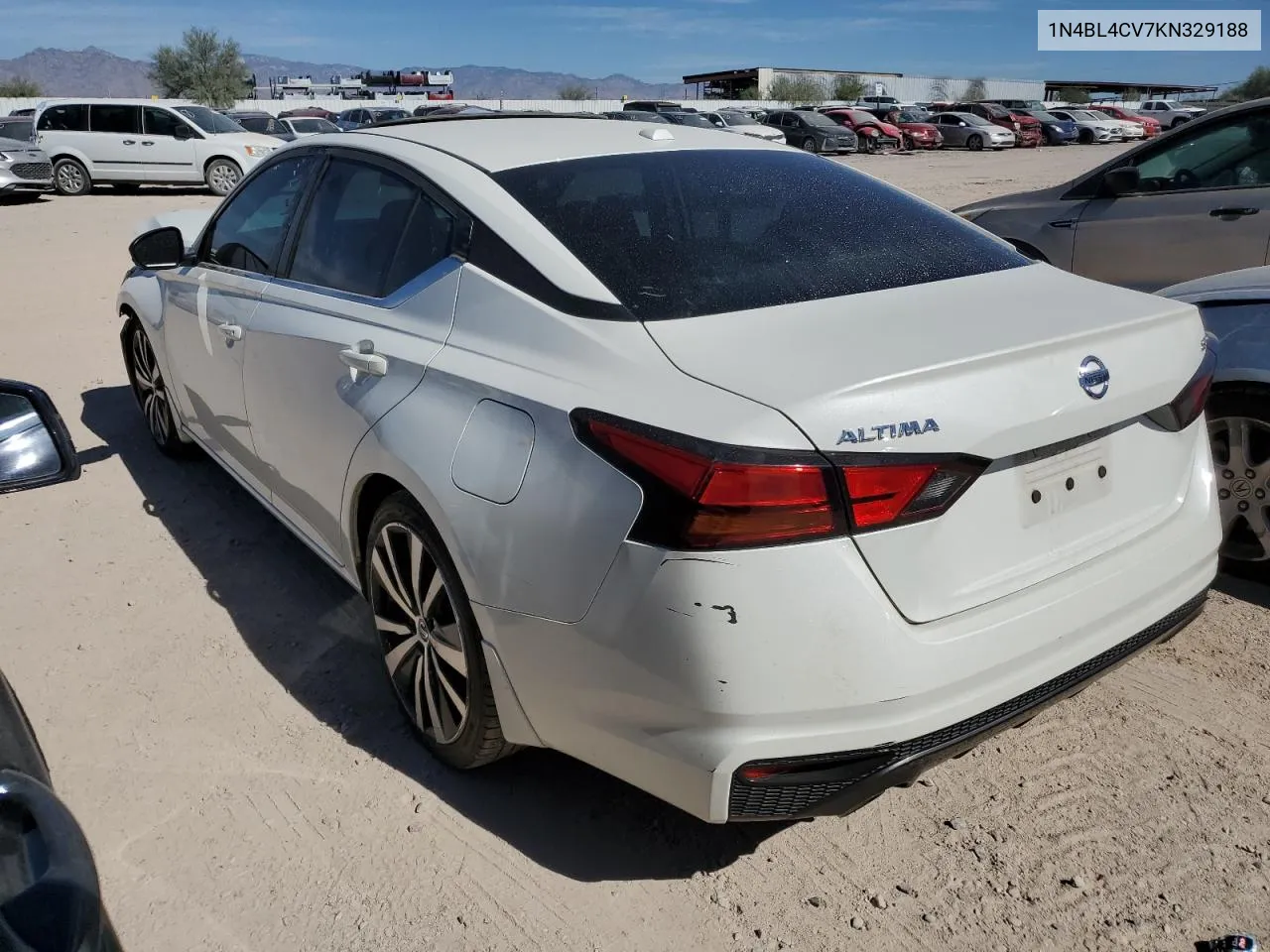 2019 Nissan Altima Sr VIN: 1N4BL4CV7KN329188 Lot: 76921764