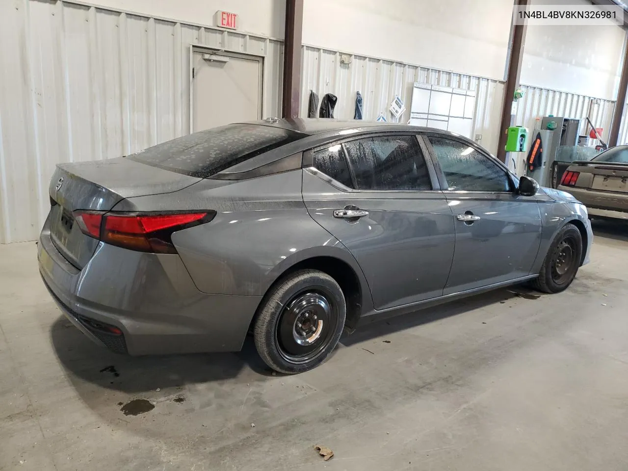 2019 Nissan Altima S VIN: 1N4BL4BV8KN326981 Lot: 76949334