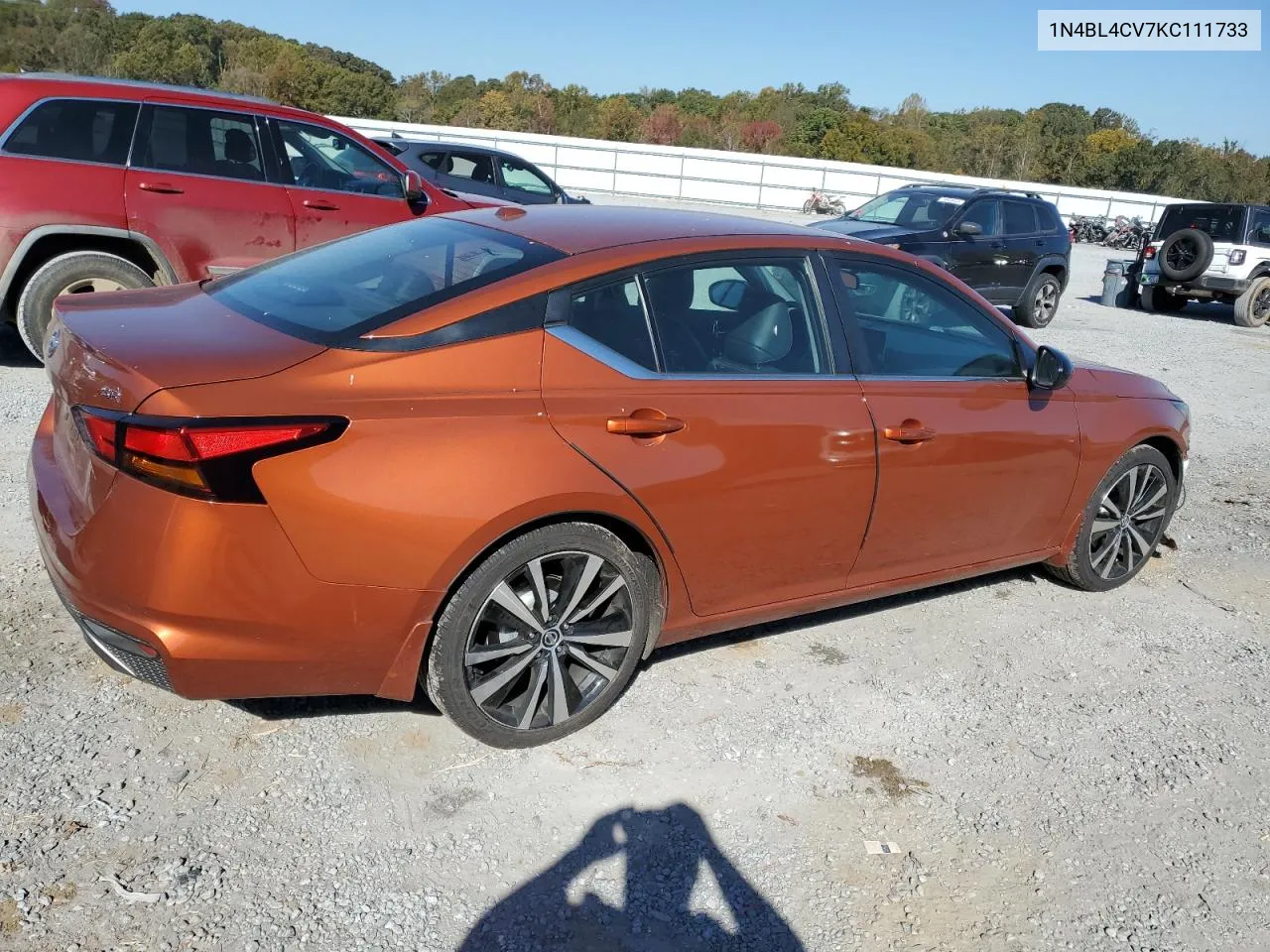 1N4BL4CV7KC111733 2019 Nissan Altima Sr