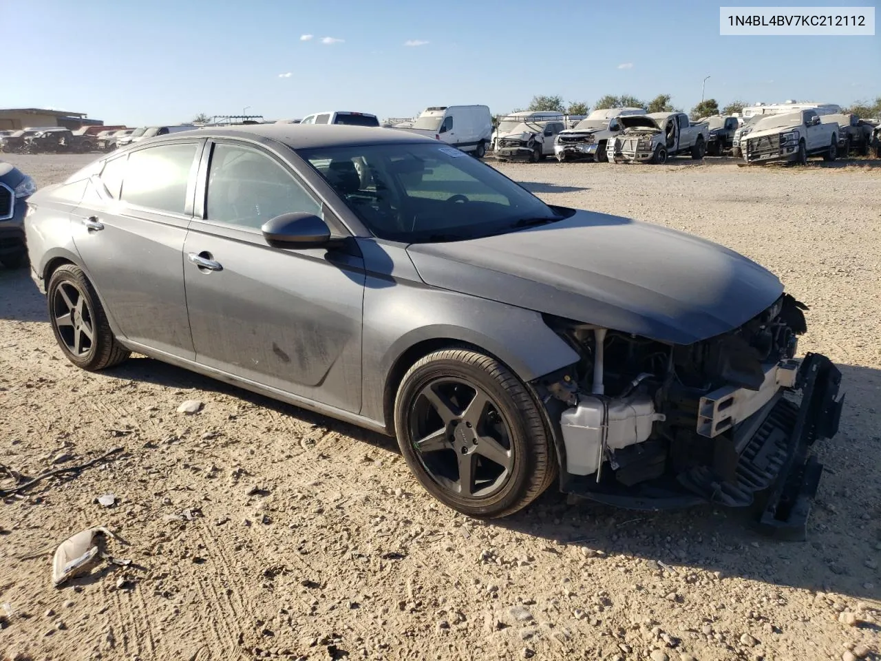 1N4BL4BV7KC212112 2019 Nissan Altima S