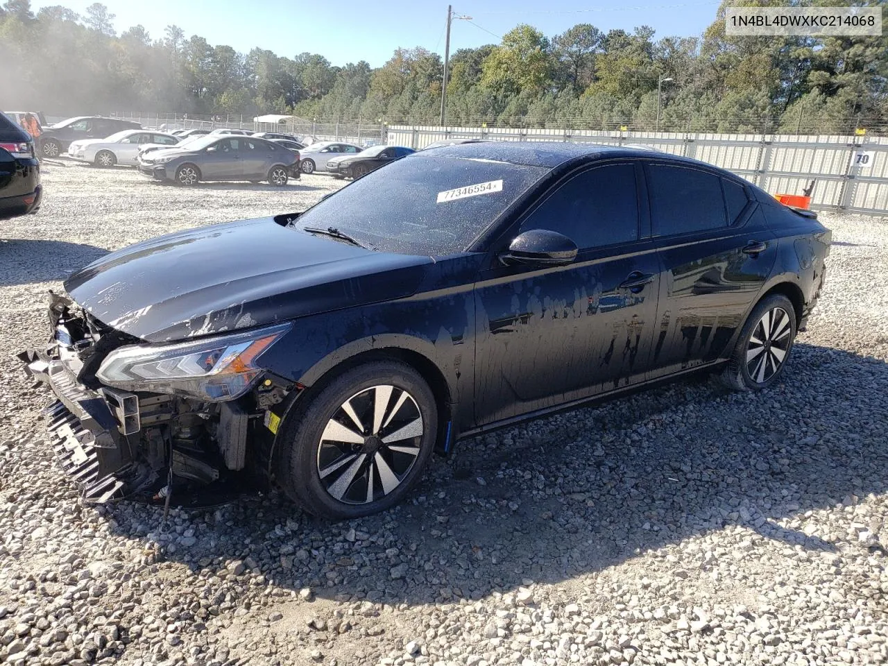 2019 Nissan Altima Sv VIN: 1N4BL4DWXKC214068 Lot: 77346554