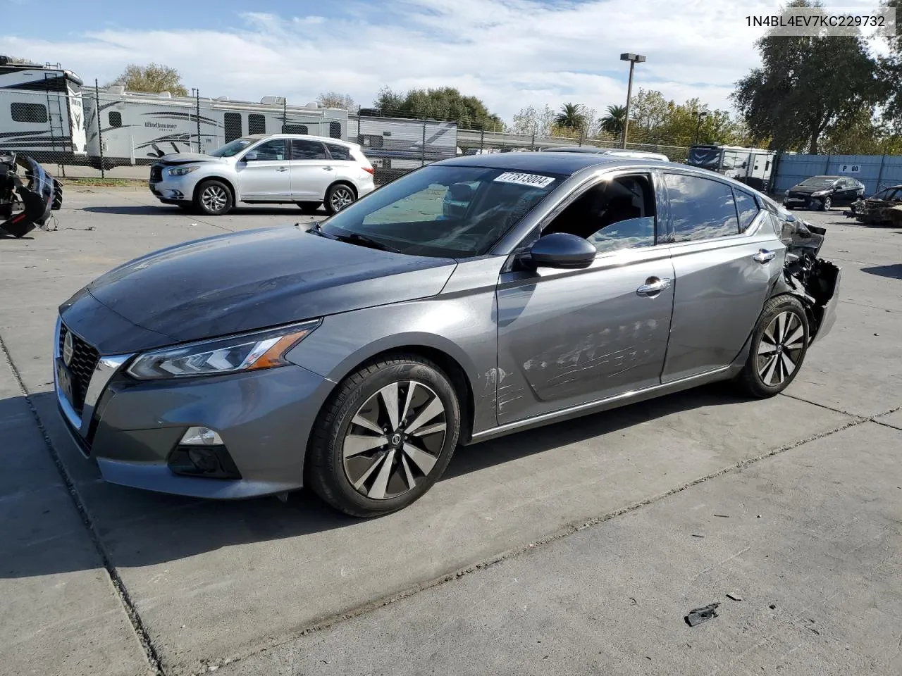 2019 Nissan Altima Sl VIN: 1N4BL4EV7KC229732 Lot: 77813004