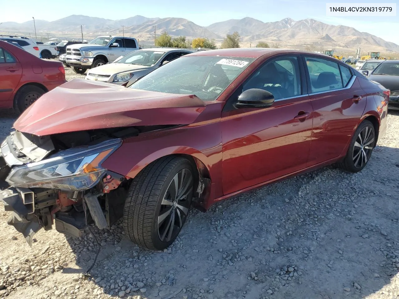 2019 Nissan Altima Sr VIN: 1N4BL4CV2KN319779 Lot: 77891284