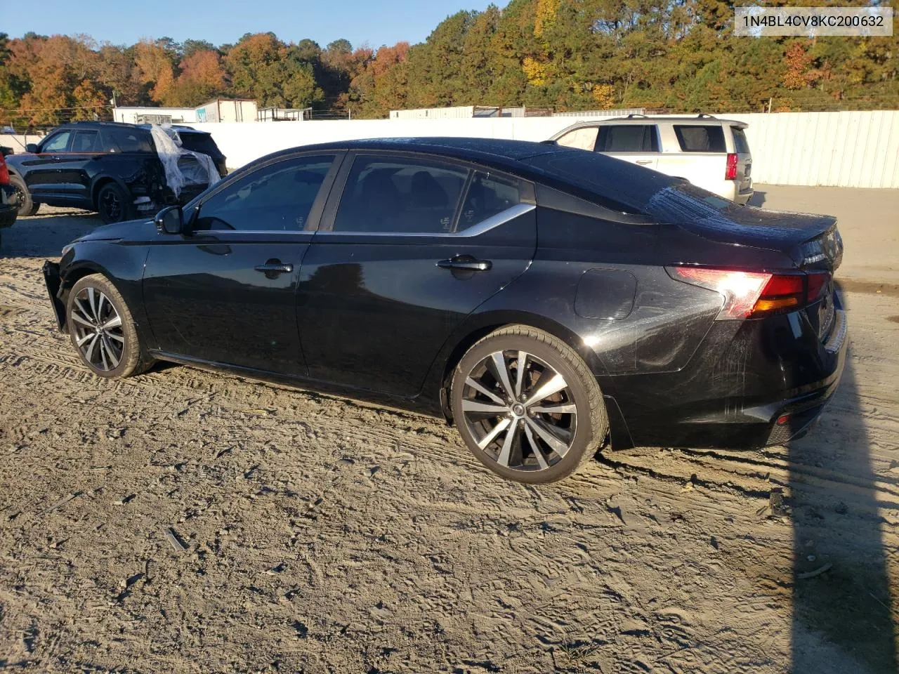 2019 Nissan Altima Sr VIN: 1N4BL4CV8KC200632 Lot: 78151354