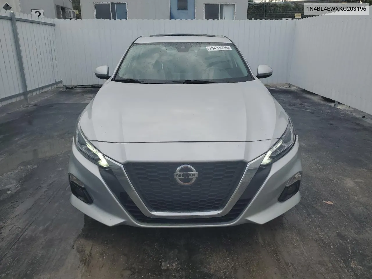 2019 Nissan Altima Sl VIN: 1N4BL4EWXKC203196 Lot: 78491904