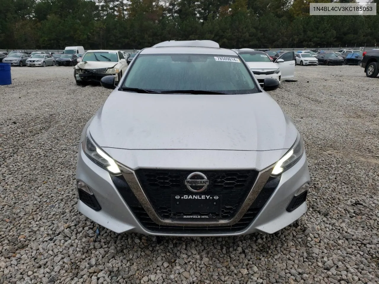 2019 Nissan Altima Sr VIN: 1N4BL4CV3KC185053 Lot: 78509014