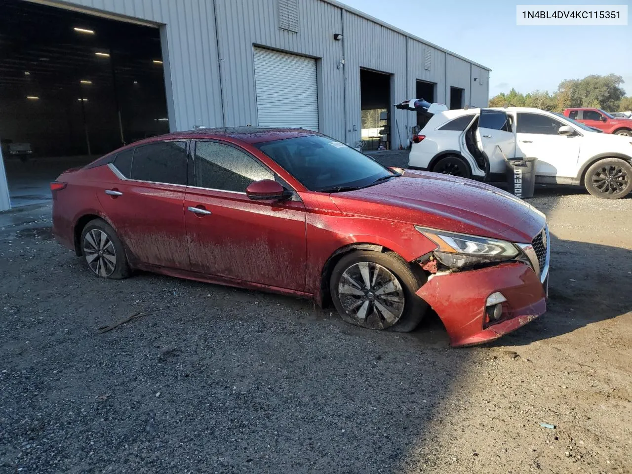 2019 Nissan Altima Sv VIN: 1N4BL4DV4KC115351 Lot: 78760054