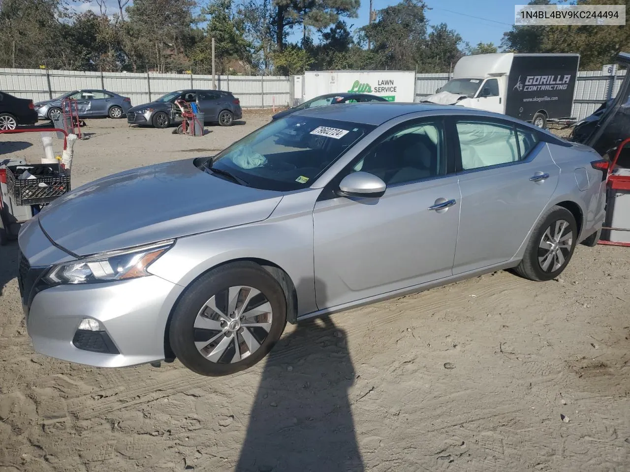 2019 Nissan Altima S VIN: 1N4BL4BV9KC244494 Lot: 79602724