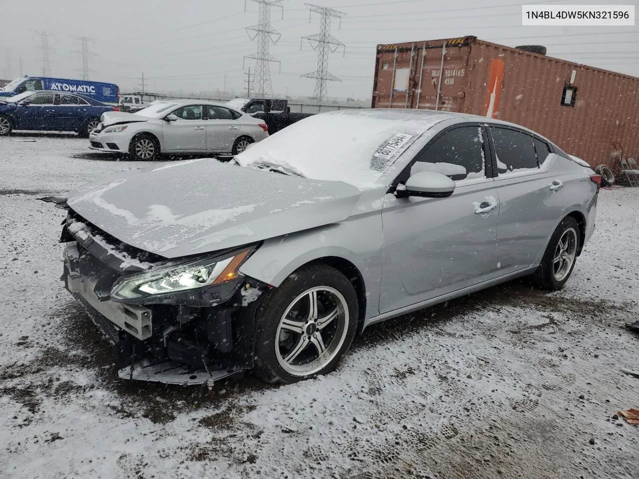 2019 Nissan Altima Sv VIN: 1N4BL4DW5KN321596 Lot: 80775494