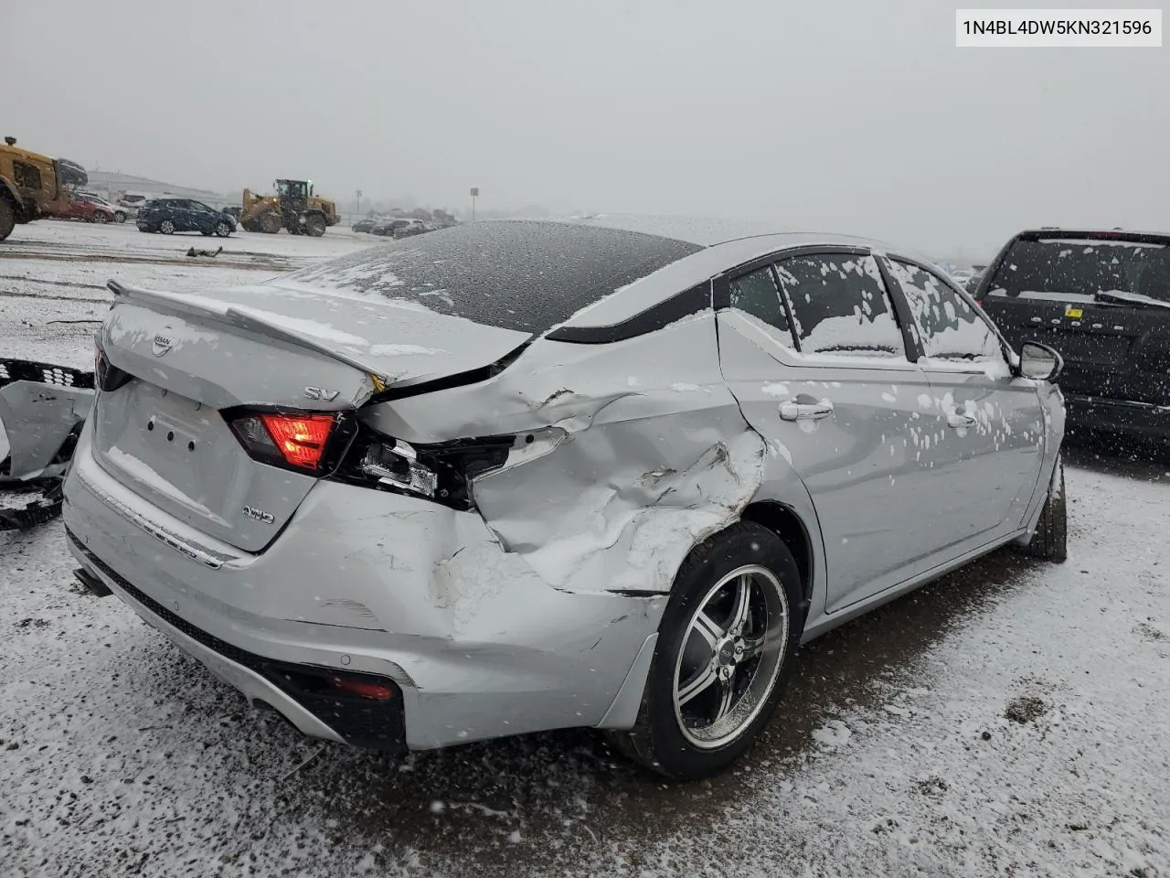 2019 Nissan Altima Sv VIN: 1N4BL4DW5KN321596 Lot: 80775494