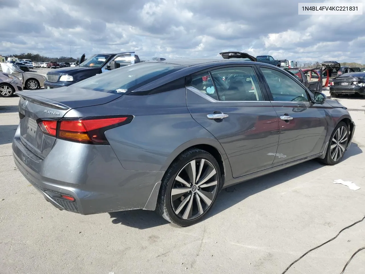 2019 Nissan Altima Platinum VIN: 1N4BL4FV4KC221831 Lot: 81718544