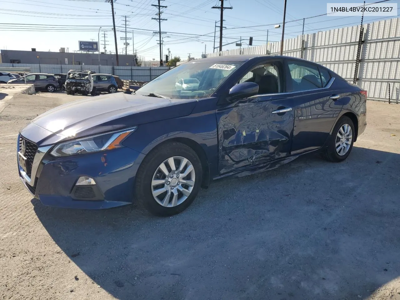 2019 Nissan Altima S VIN: 1N4BL4BV2KC201227 Lot: 81846264