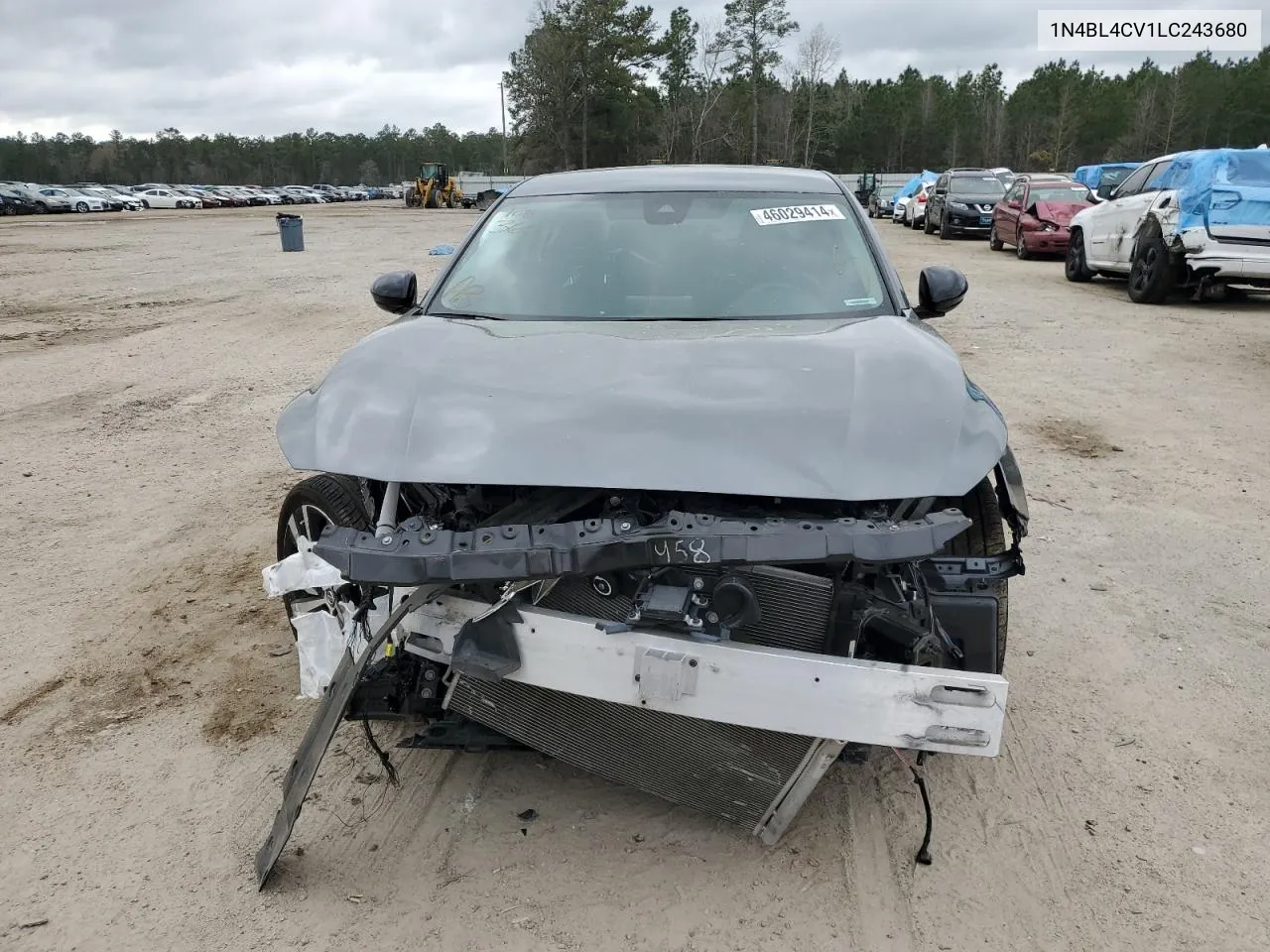 2020 Nissan Altima Sr VIN: 1N4BL4CV1LC243680 Lot: 46029414