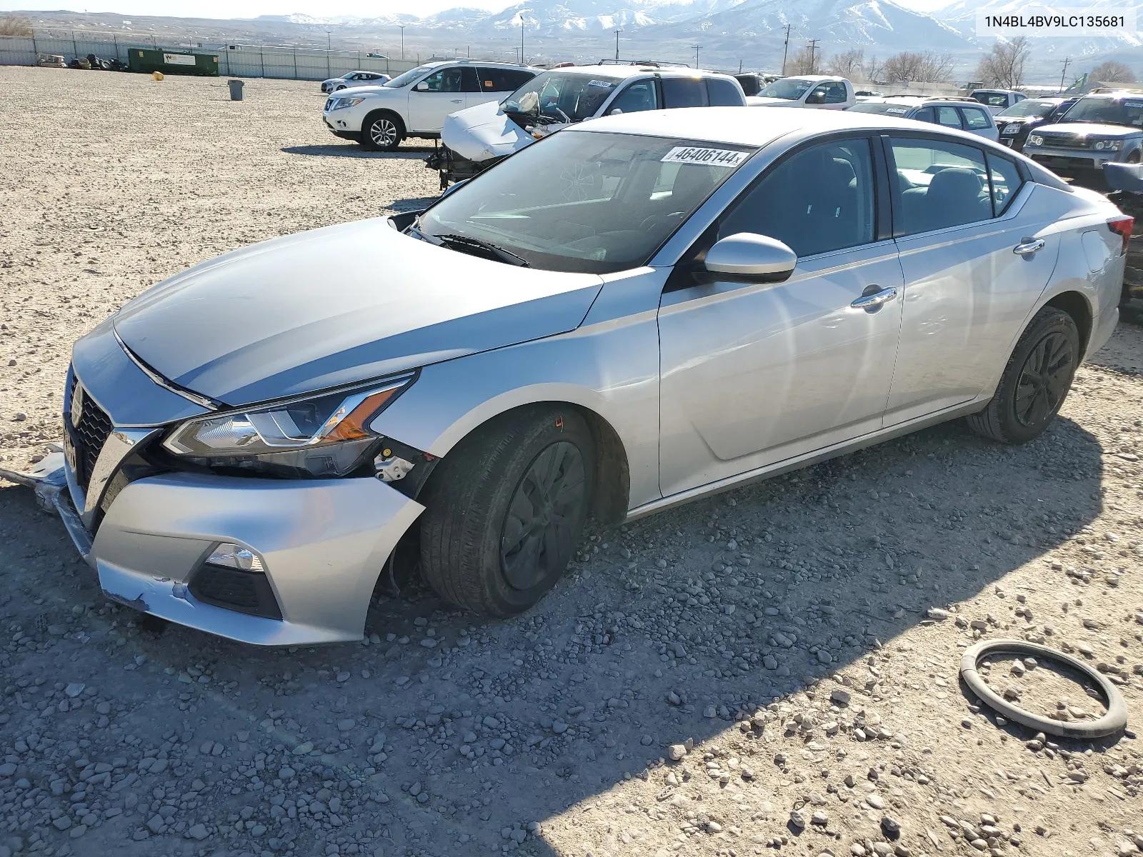 2020 Nissan Altima S VIN: 1N4BL4BV9LC135681 Lot: 46406144