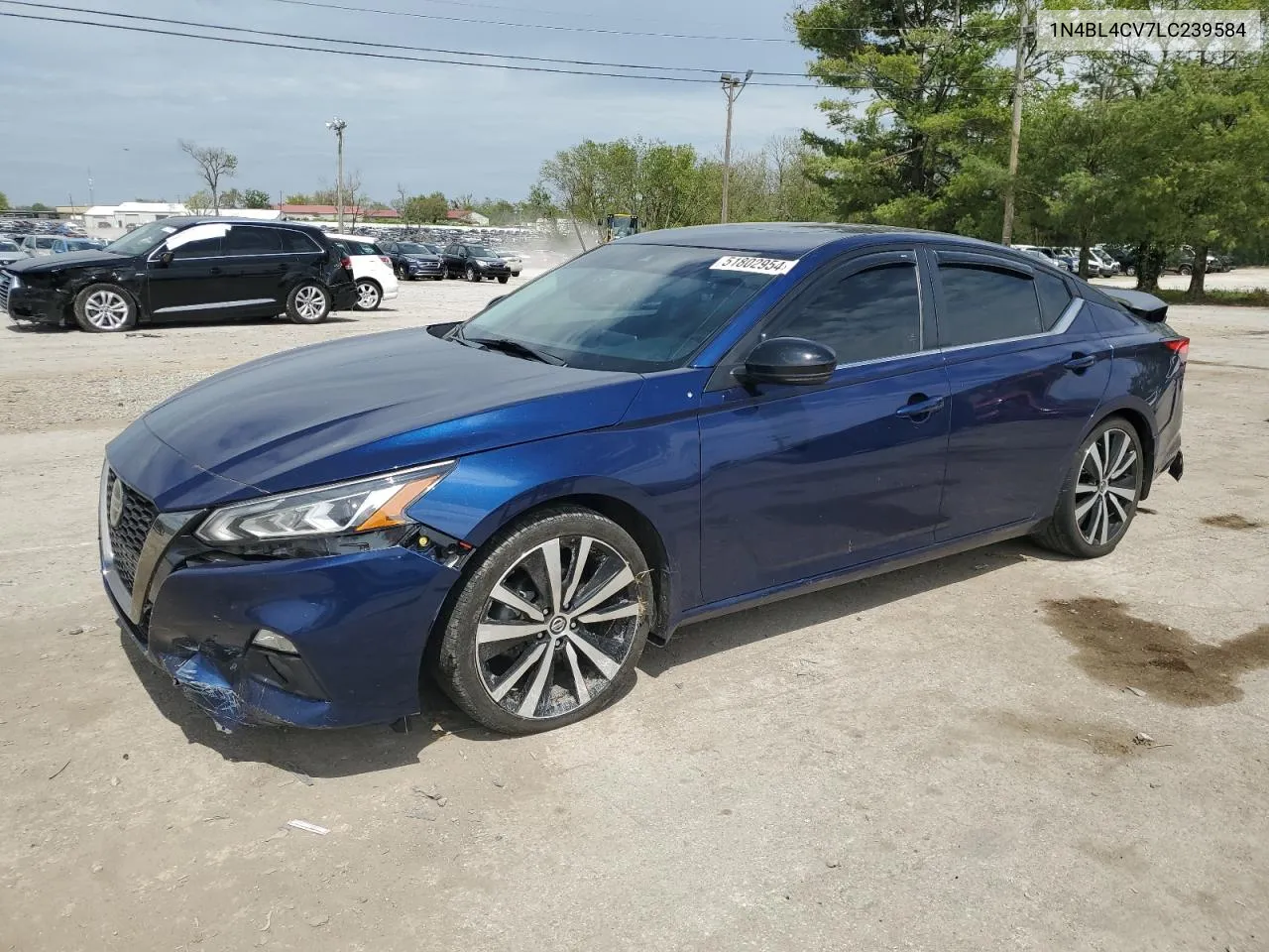 2020 Nissan Altima Sr VIN: 1N4BL4CV7LC239584 Lot: 51802954