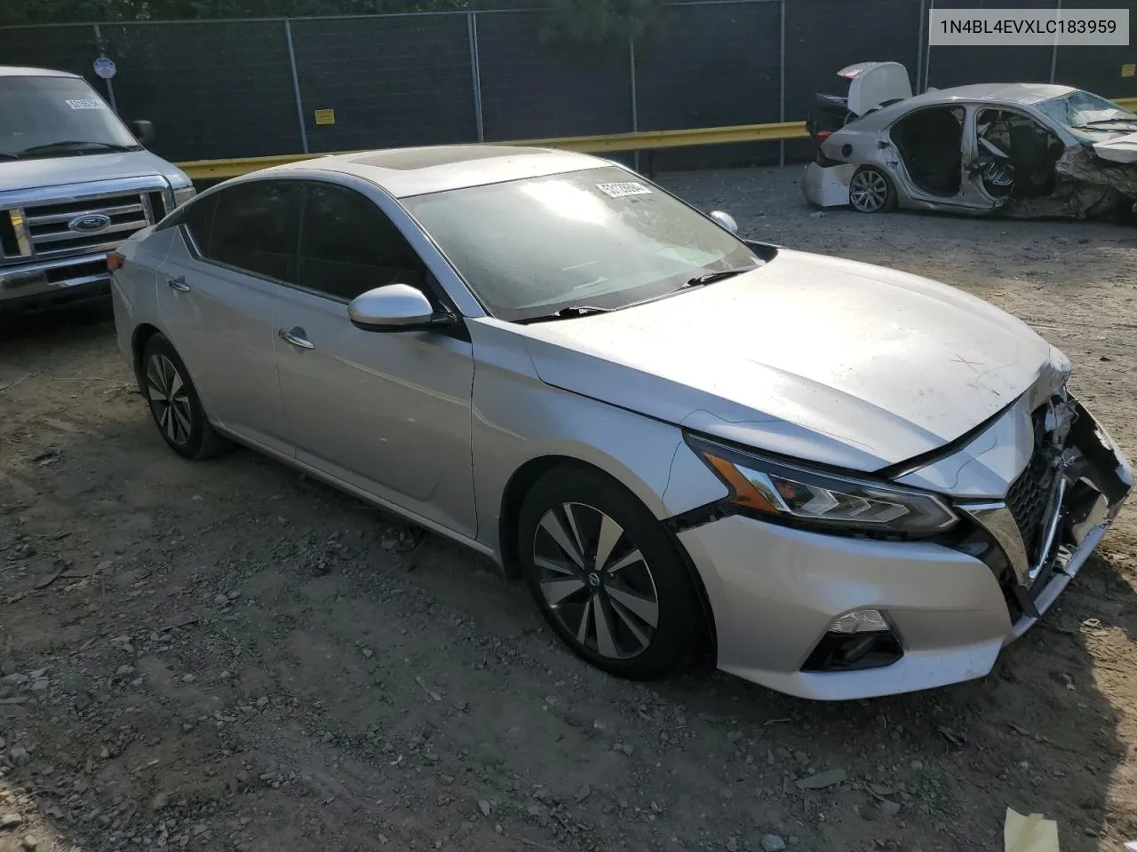 2020 Nissan Altima Sl VIN: 1N4BL4EVXLC183959 Lot: 53128694