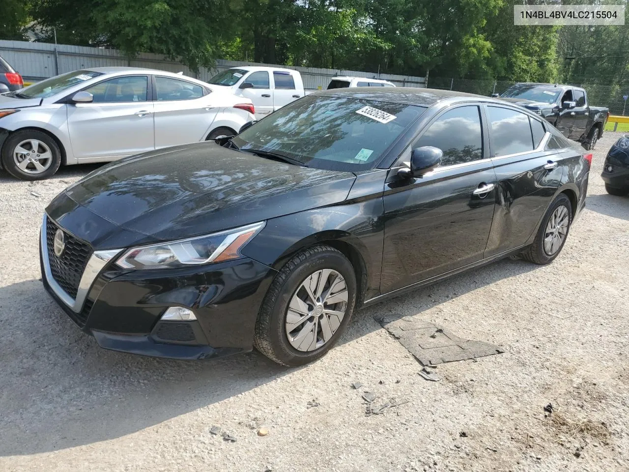 2020 Nissan Altima S VIN: 1N4BL4BV4LC215504 Lot: 53826264