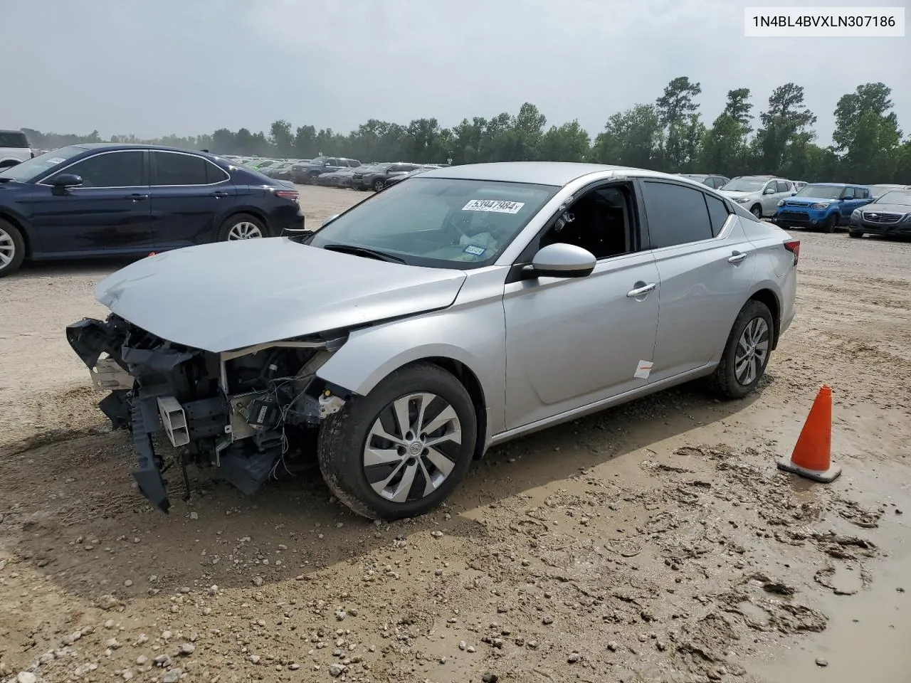 2020 Nissan Altima S VIN: 1N4BL4BVXLN307186 Lot: 53947984