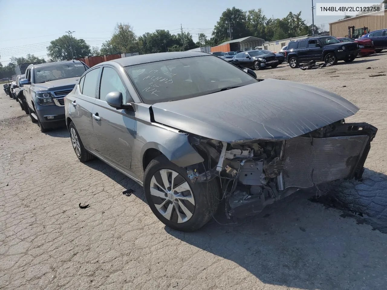 2020 Nissan Altima S VIN: 1N4BL4BV2LC123758 Lot: 55402394