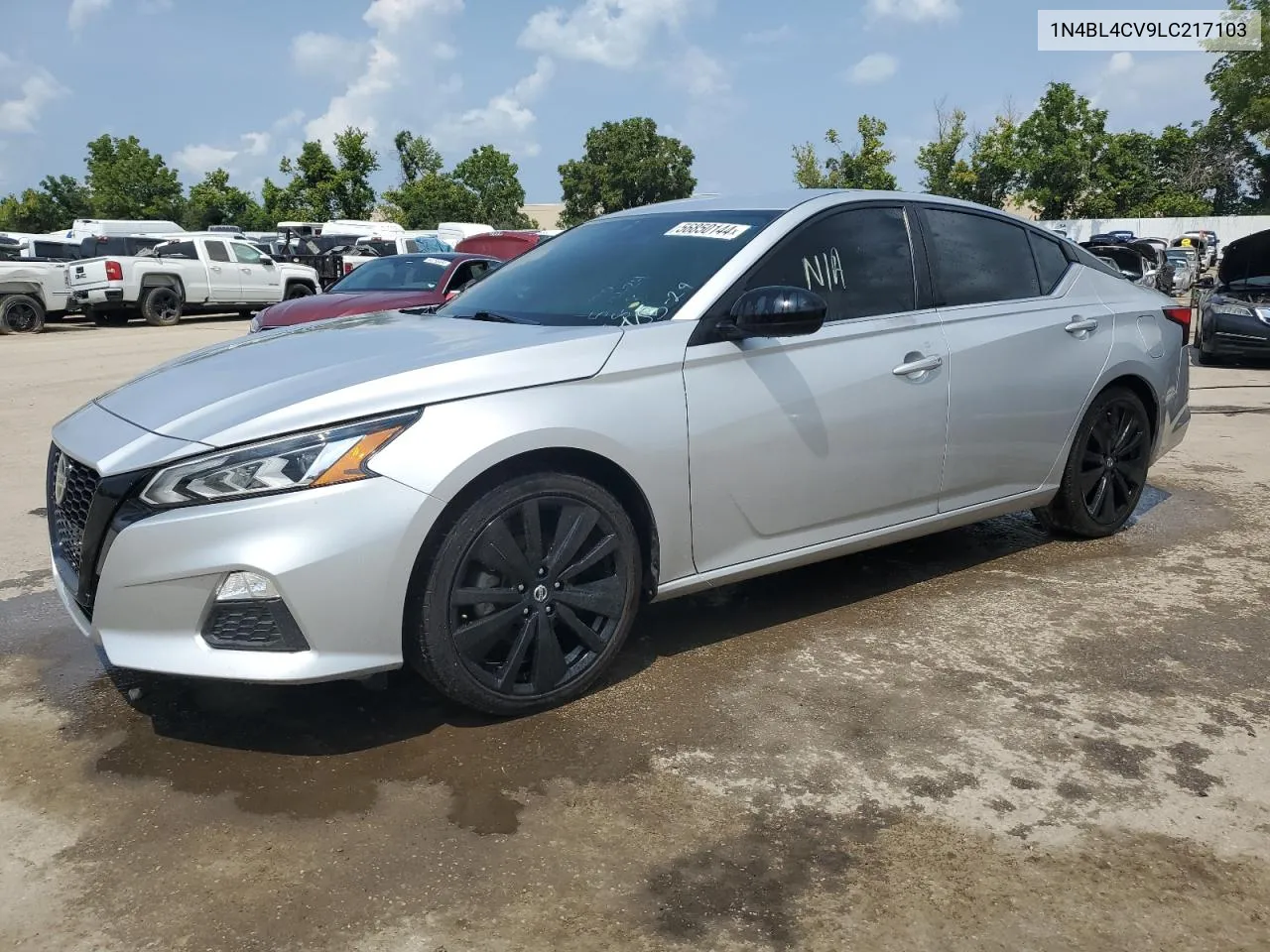 2020 Nissan Altima Sr VIN: 1N4BL4CV9LC217103 Lot: 56850144