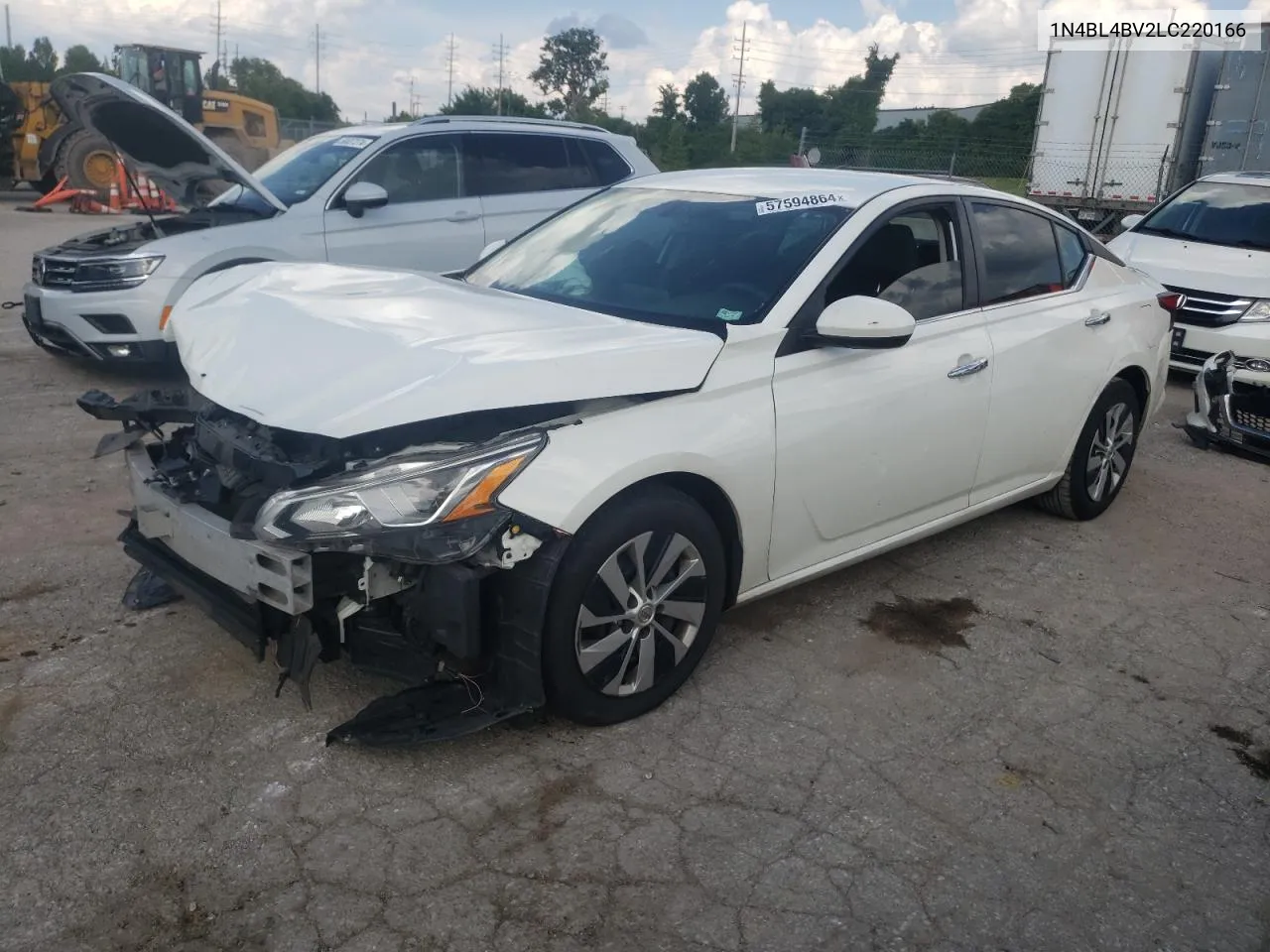 2020 Nissan Altima S VIN: 1N4BL4BV2LC220166 Lot: 57594864