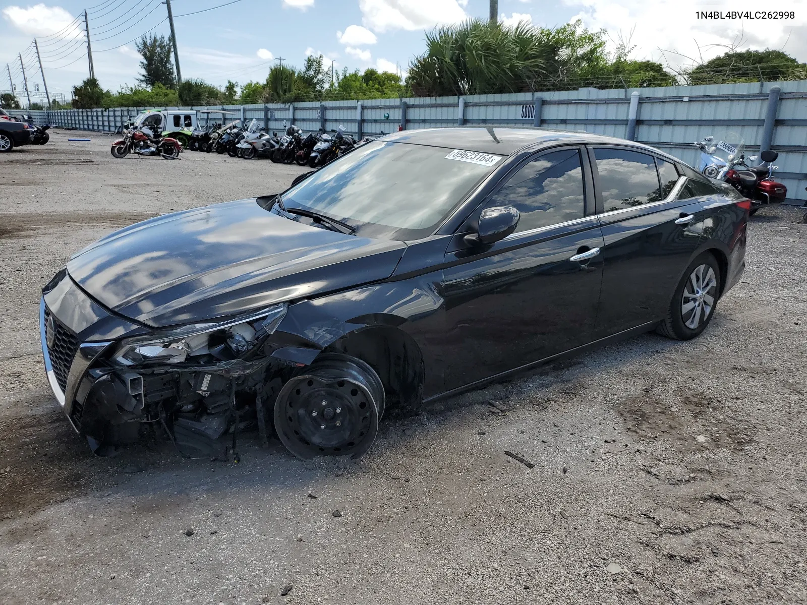 2020 Nissan Altima S VIN: 1N4BL4BV4LC262998 Lot: 59623164