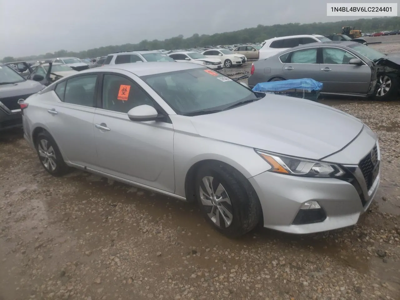 2020 Nissan Altima S VIN: 1N4BL4BV6LC224401 Lot: 59693754