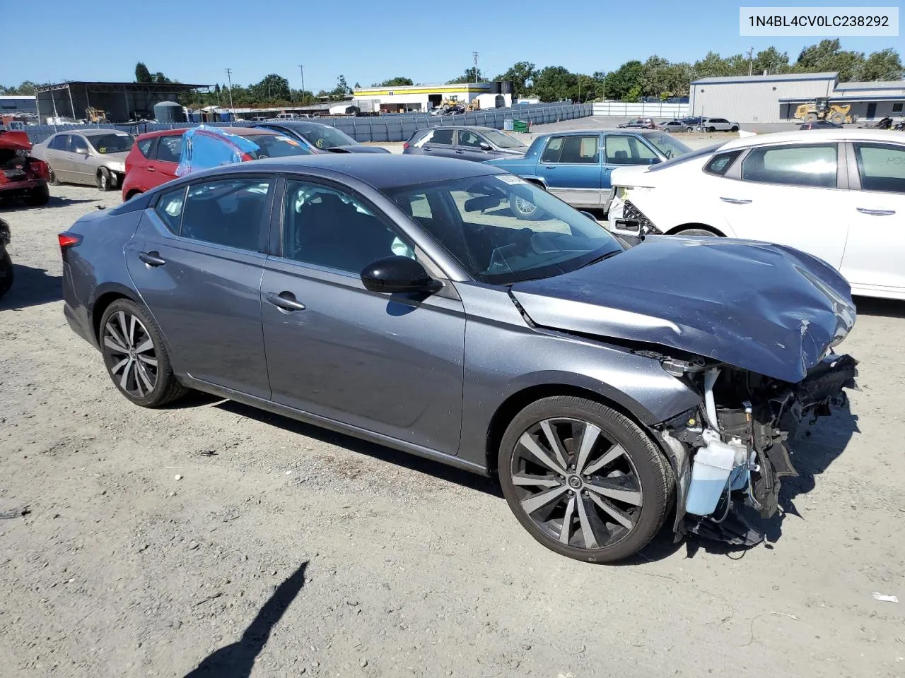 2020 Nissan Altima Sr VIN: 1N4BL4CV0LC238292 Lot: 60247724