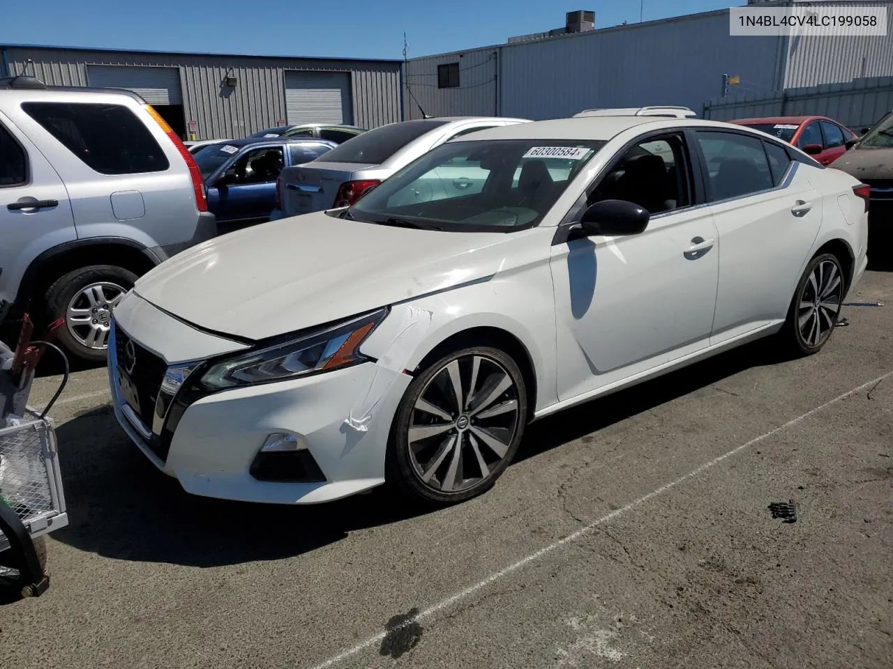 2020 Nissan Altima Sr VIN: 1N4BL4CV4LC199058 Lot: 60300584