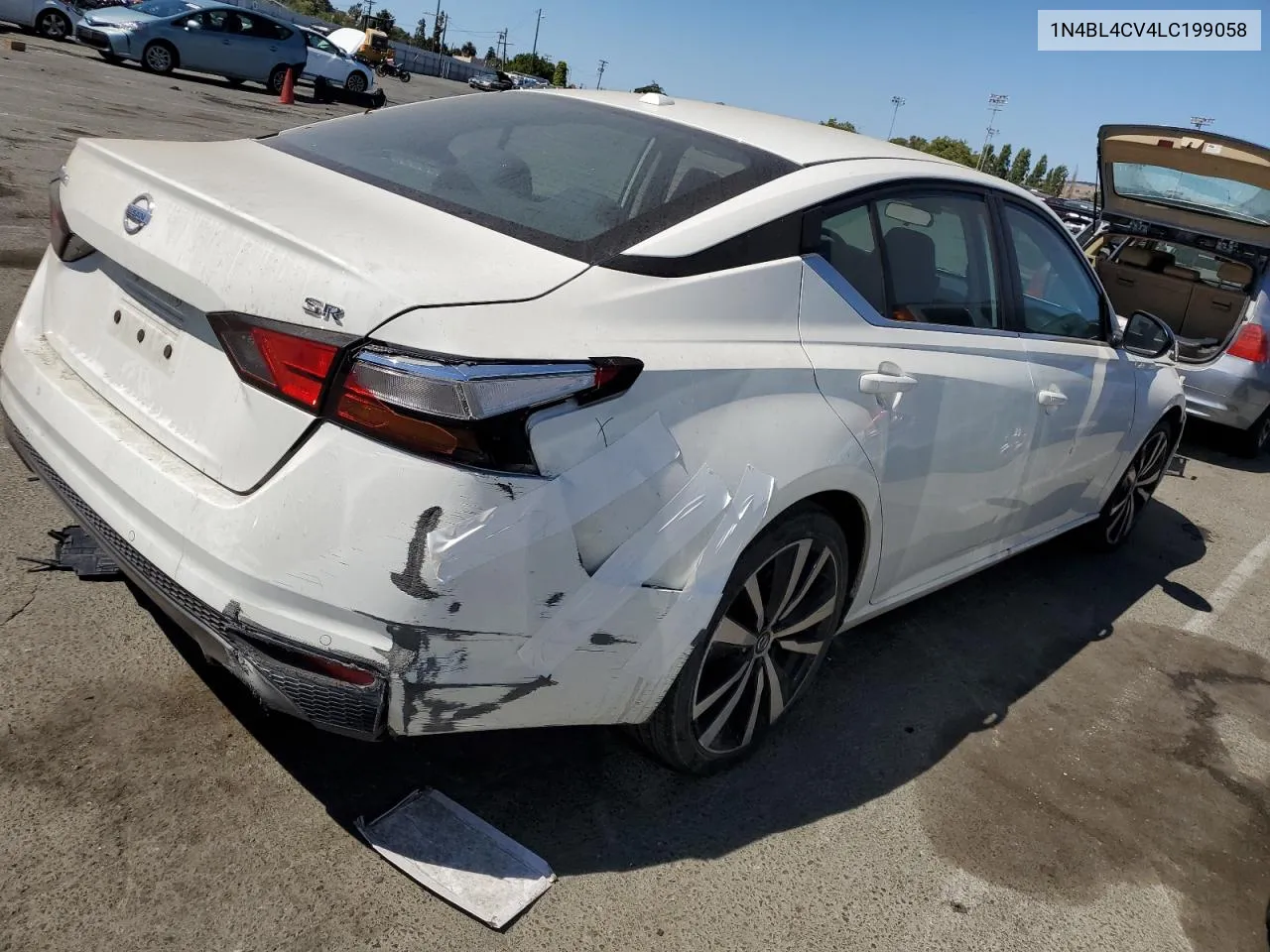 2020 Nissan Altima Sr VIN: 1N4BL4CV4LC199058 Lot: 60300584