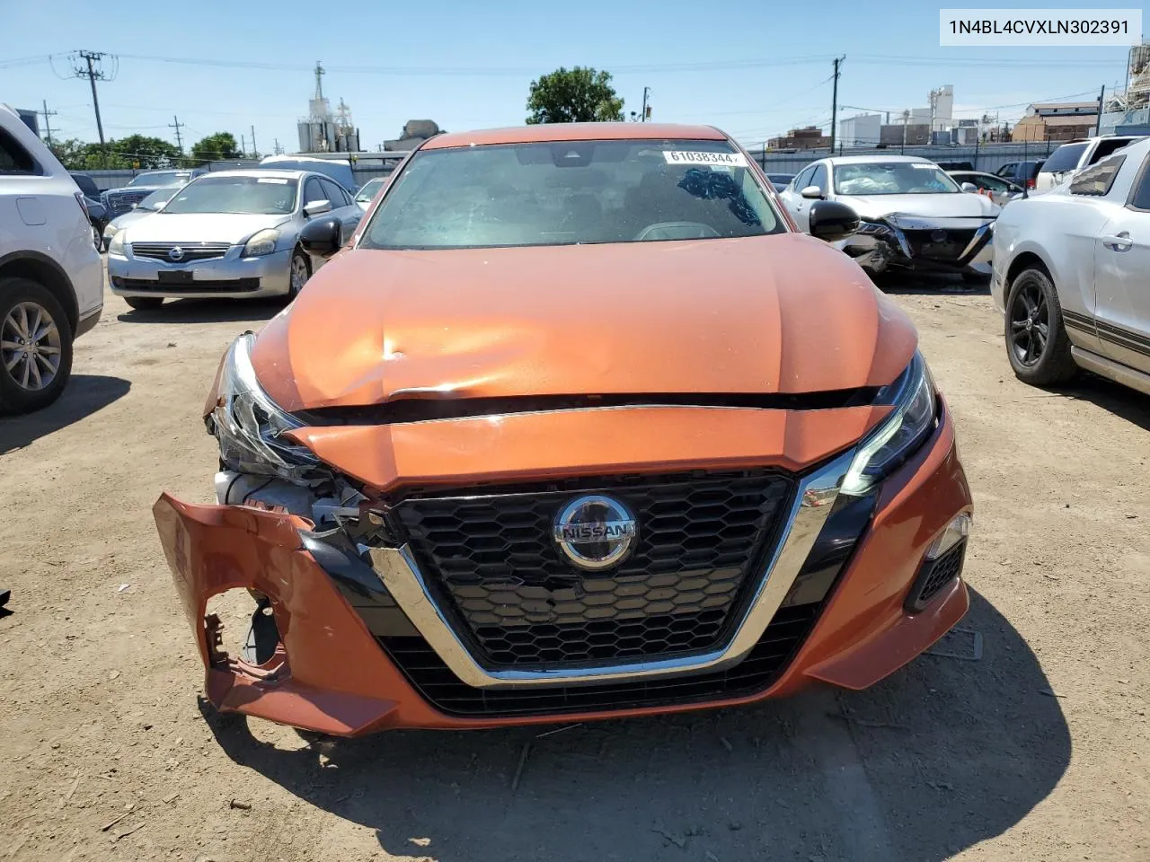 2020 Nissan Altima Sr VIN: 1N4BL4CVXLN302391 Lot: 61038344