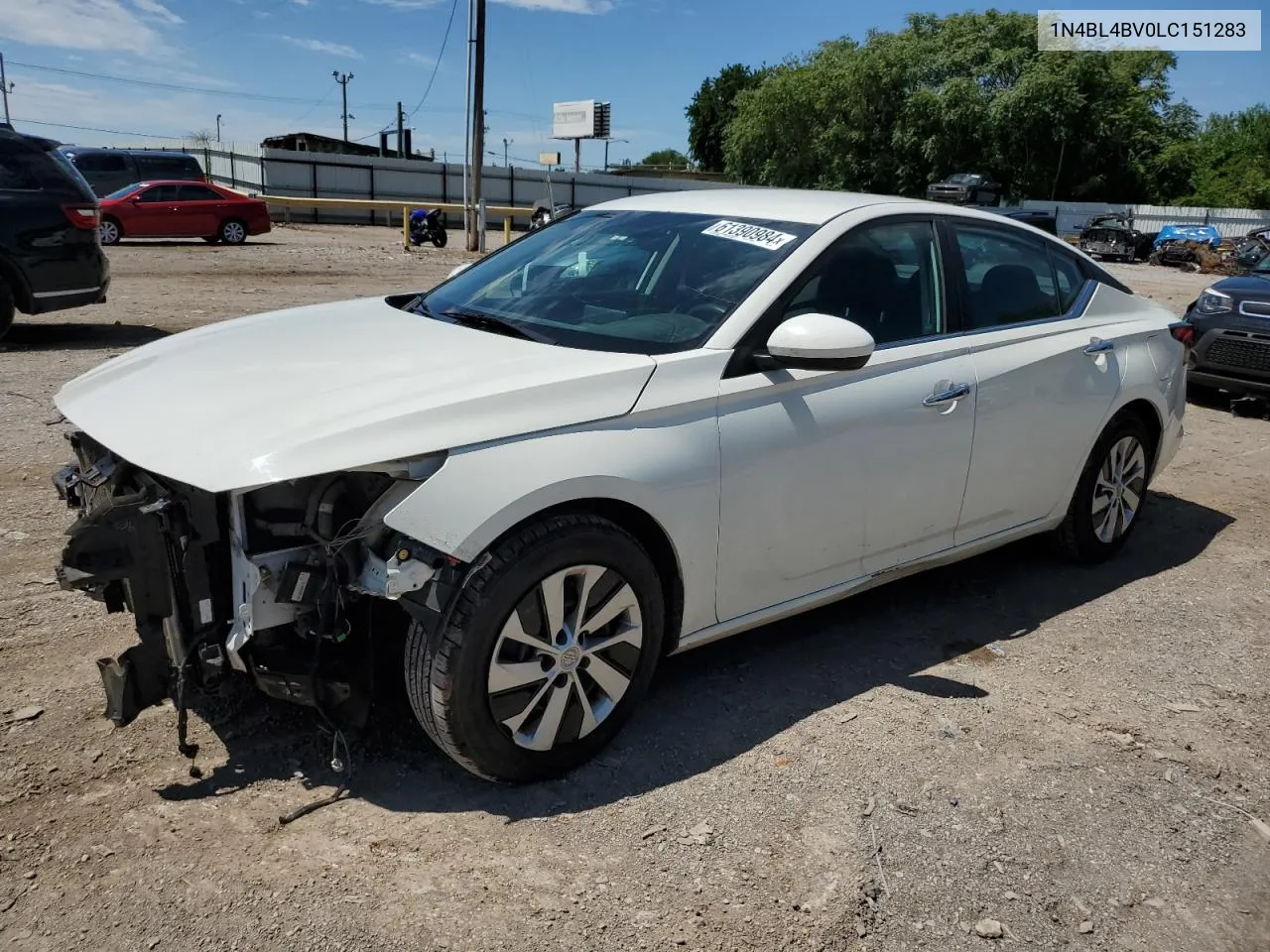 2020 Nissan Altima S VIN: 1N4BL4BV0LC151283 Lot: 61390984