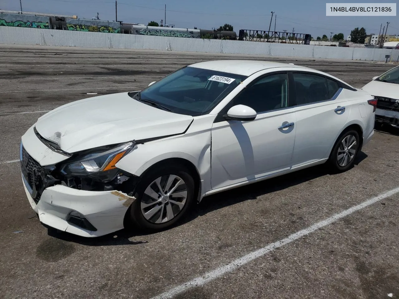 2020 Nissan Altima S VIN: 1N4BL4BV8LC121836 Lot: 61623194