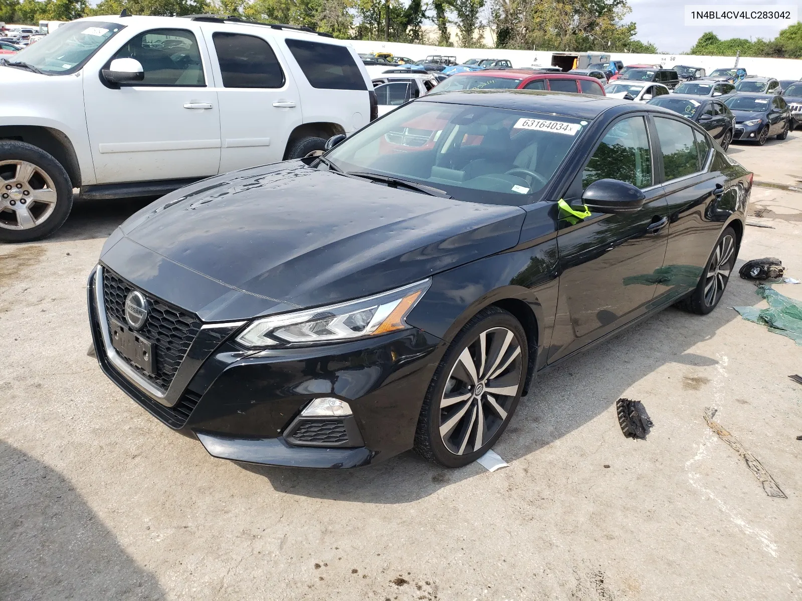 2020 Nissan Altima Sr VIN: 1N4BL4CV4LC283042 Lot: 63164034