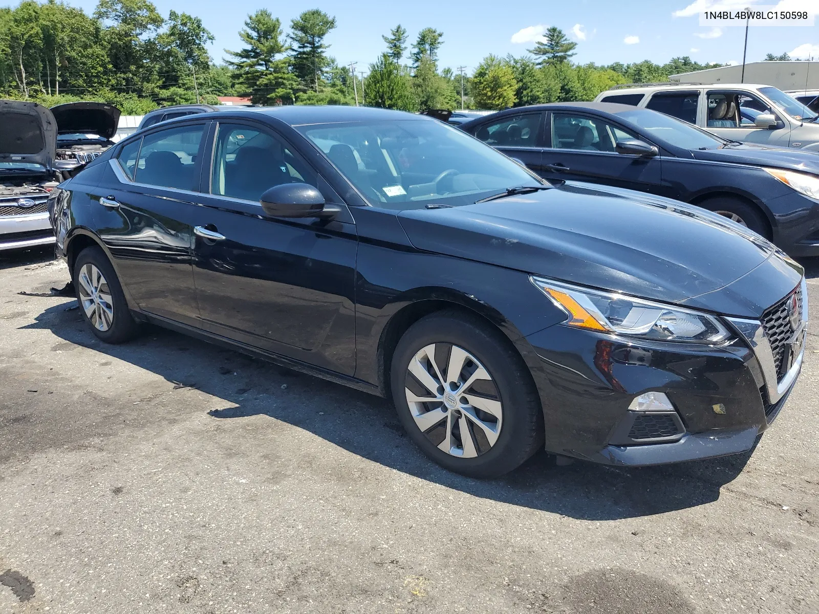 2020 Nissan Altima S VIN: 1N4BL4BW8LC150598 Lot: 63670874