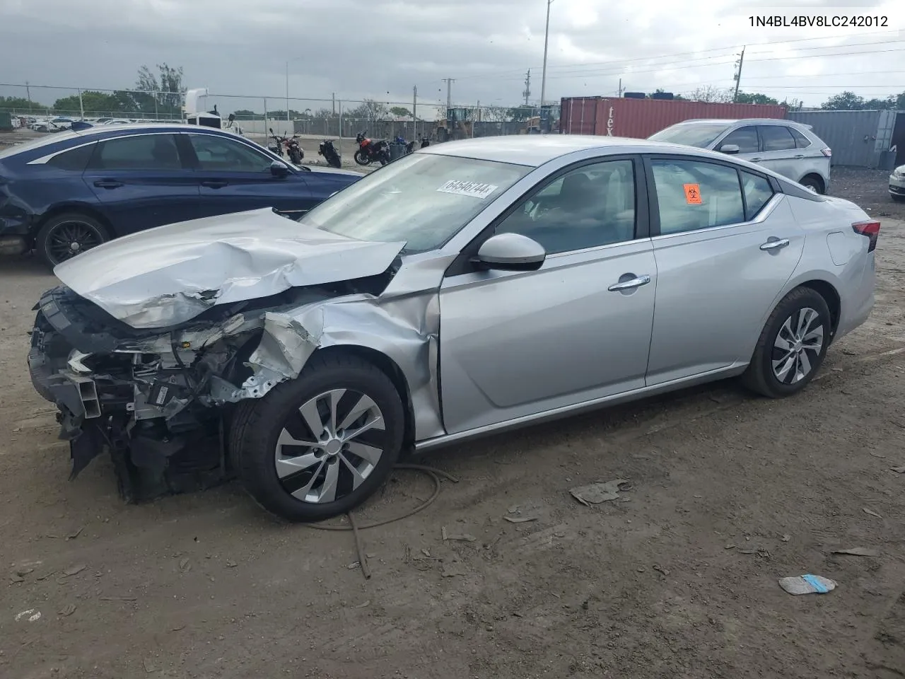 2020 Nissan Altima S VIN: 1N4BL4BV8LC242012 Lot: 64546744