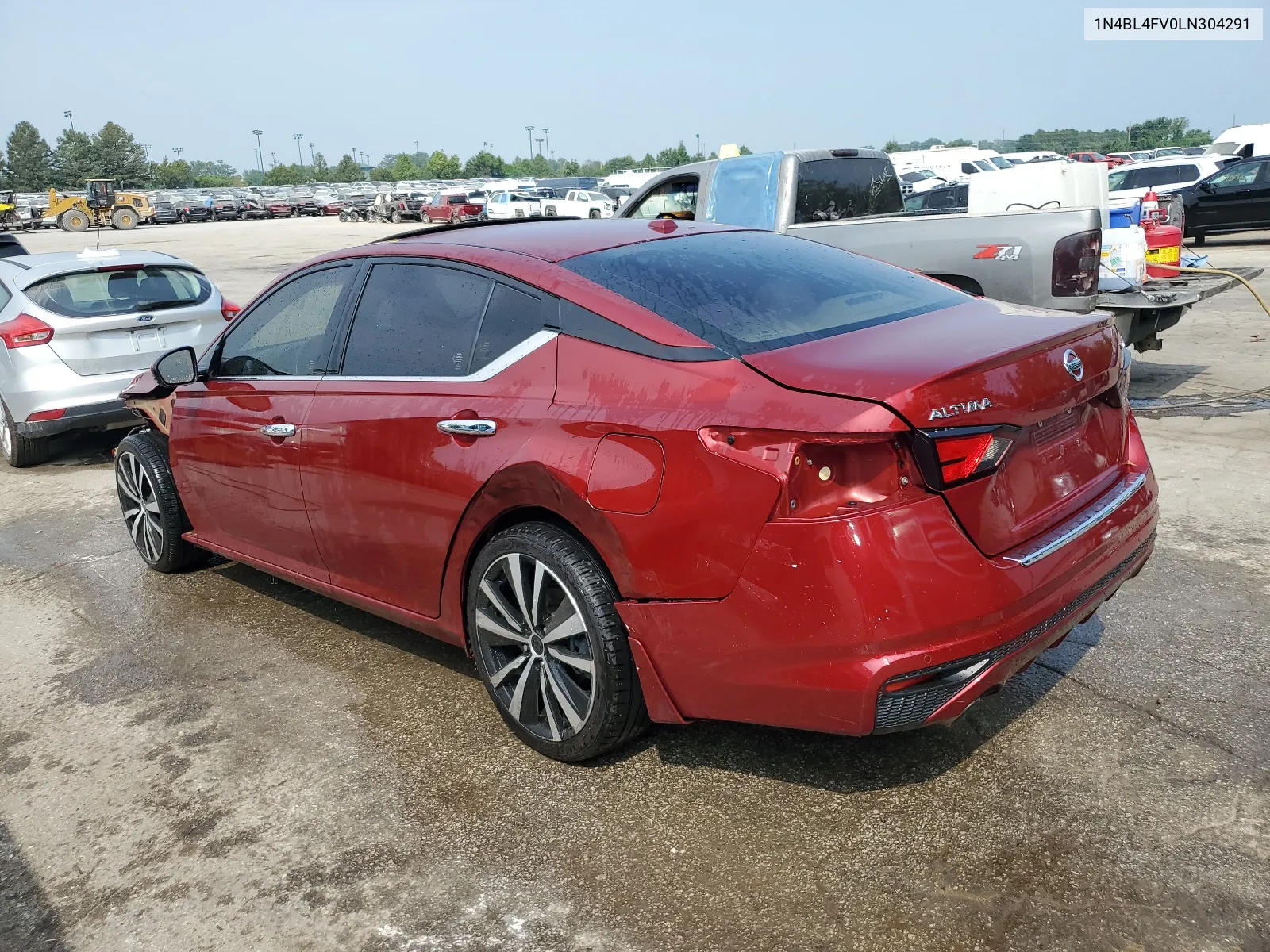 2020 Nissan Altima Platinum VIN: 1N4BL4FV0LN304291 Lot: 64599304