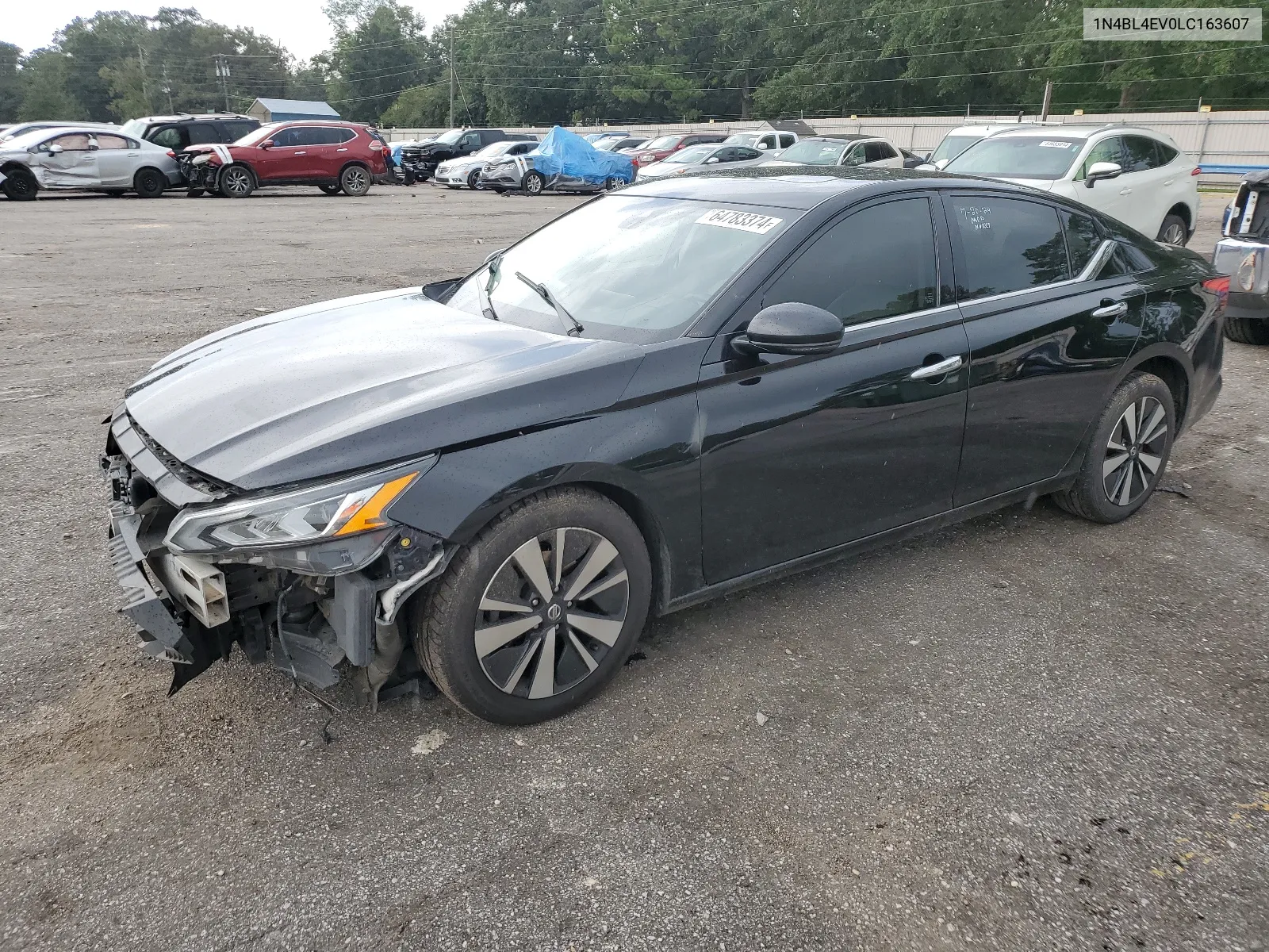 2020 Nissan Altima Sl VIN: 1N4BL4EV0LC163607 Lot: 64783374